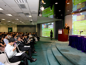 Welcome speech by Mr. Jacky Ip, Director(Property Management), Hong Kong Housing Society